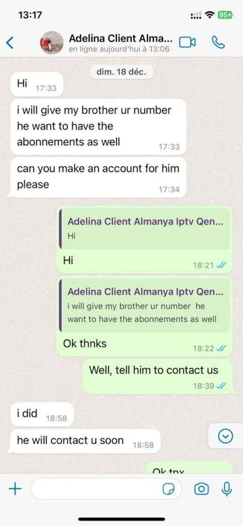 Apoio técnico rápido e eficiente via WhatsApp